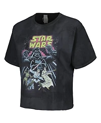 Mad Engine Men's and Women's Black Star Wars Comic T-Shirt