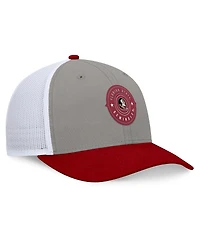 Top of the World Men's Gray/Garnet Florida State Seminoles Rob Trucker Adjustable Hat