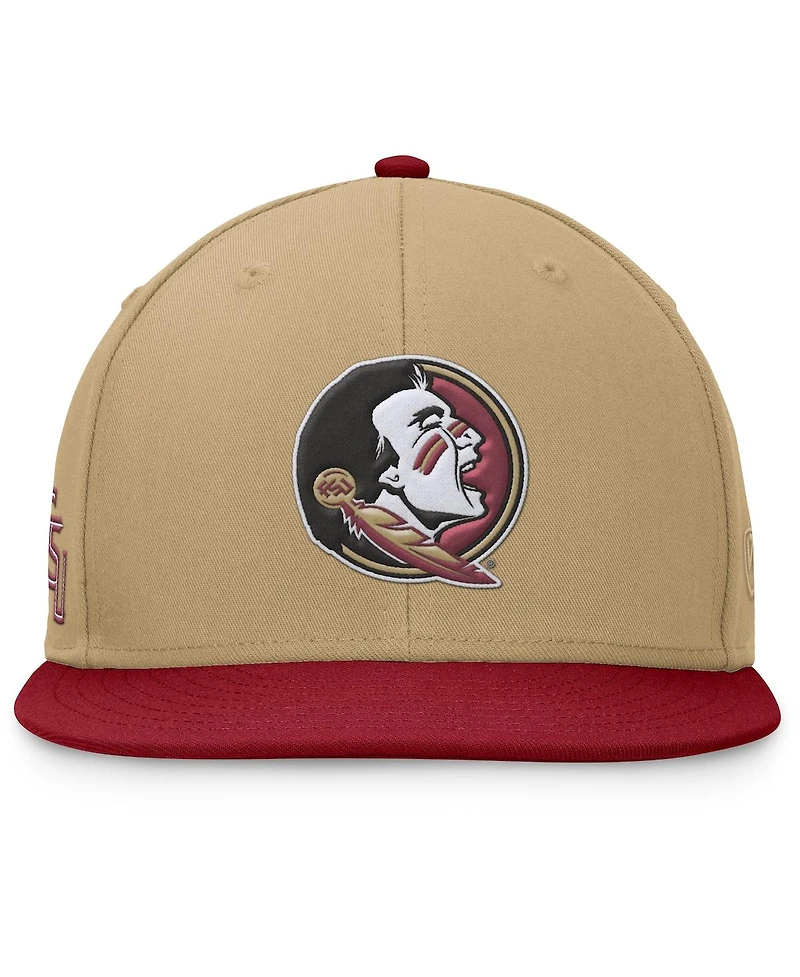 Top of the World Men's Gold/Garnet Florida State Seminoles Rally Two-Tone Fitted Hat