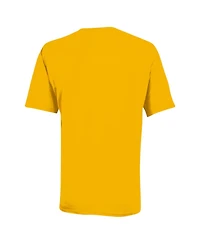 Champion Big Boys and Girls Maize Michigan Wolverines Arch Over Logo T-Shirt