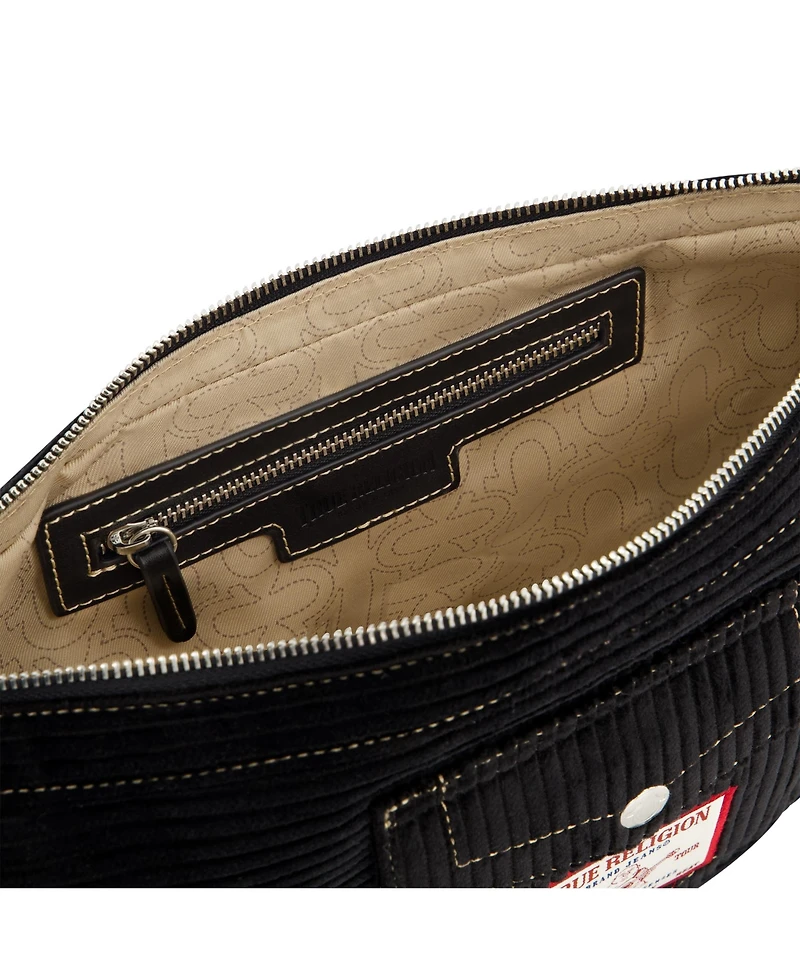 True Religion Corduroy soft hobo