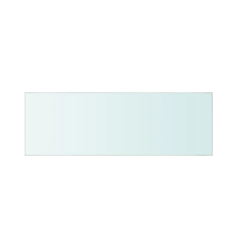 vidaXL Shelf Panel Glass Clear 23.6"x7.9"