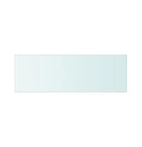 vidaXL Shelf Panel Glass Clear 23.6"x7.9"