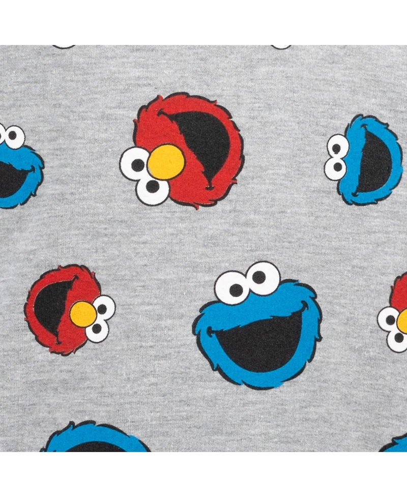 Sesame Street Baby Boys French Terry Sweatshirt and Pants Outfit Set