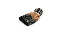 Muk Luks Women's Colorblock Stripe Cable Beanie