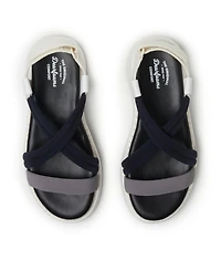 Dearfoams Women's Daylen Adjustable Strap Platform Sandal