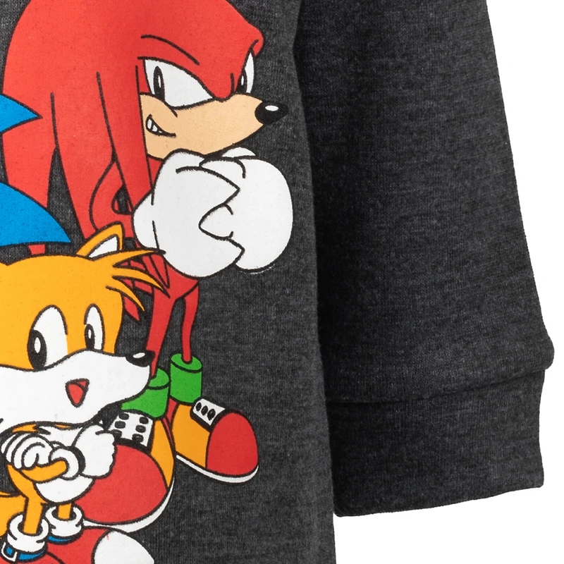 Sega Toddler Boys Sonic the Hedgehog Fleece Half Zip Hoodie to