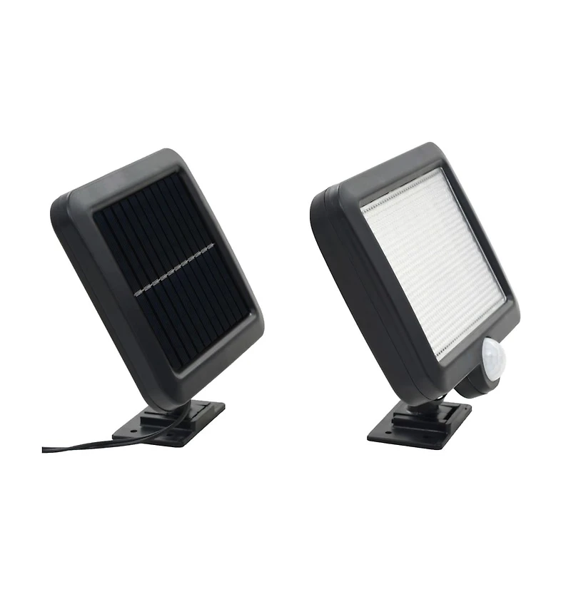 vidaXL Solar Lamp with Motion Sensor Led Lights White
