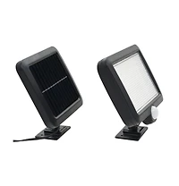 vidaXL Solar Lamp with Motion Sensor Led Lights White