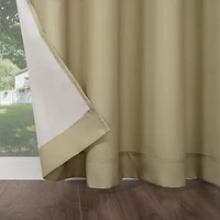 Sailor Indoor/Outdoor Uv Protectant Room Darkening Grommet Curtain Panel
