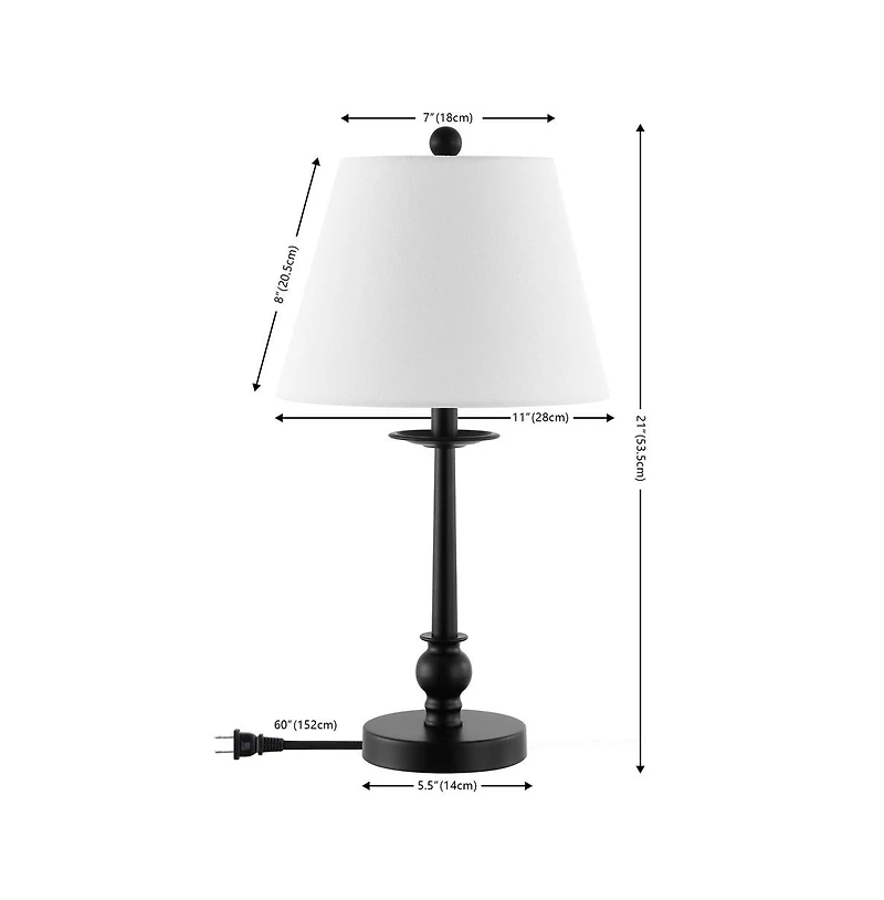 Safavieh Clysa 21 Inch Table Lamp