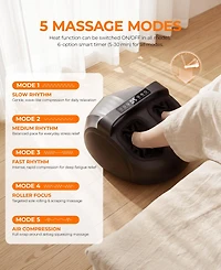 Skonyon Powerful Rechargeable Deep Muscle Massager with 4 Heads-Silver