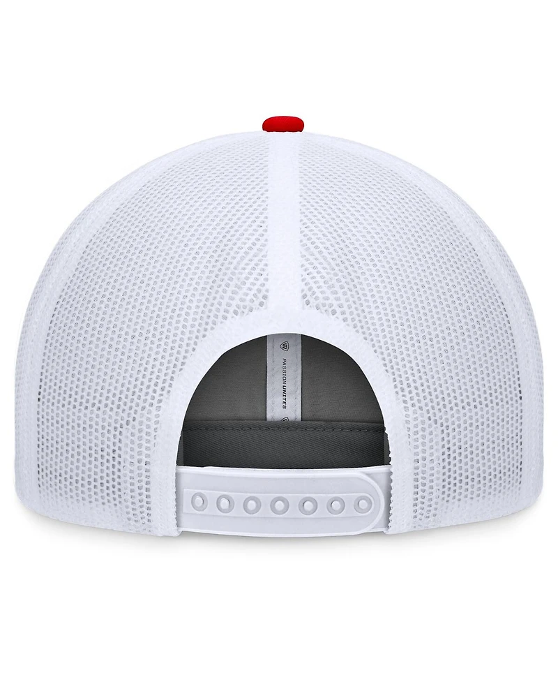 Top of the World Men's Gray/Red Maryland Terrapins Rob Trucker Adjustable Hat