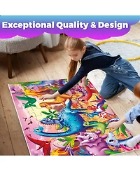 Quokka 2x3 Ft Giant Floor Puzzles for Kids Ages 4-6