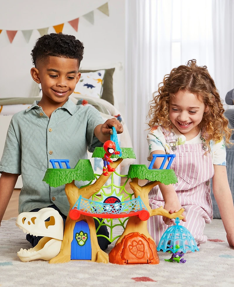 Spidey and His Amazing Friends Dino-Webs Treehouse