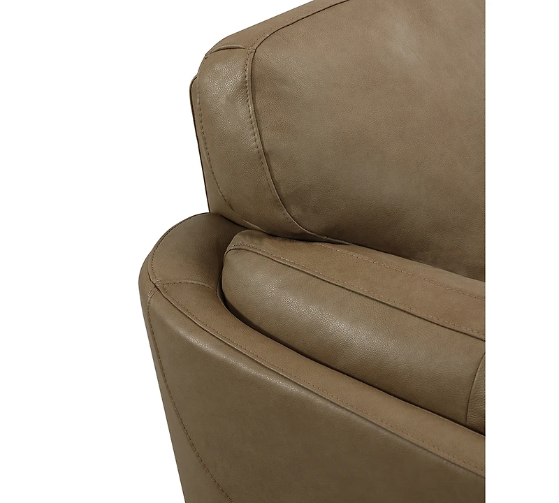 Closeout! Korder Leather Chair, Created for Macy's