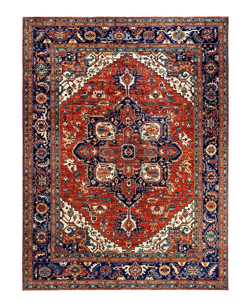 Adorn Hand Woven Rugs Serapi M1993 9'2"x11'10" Area Rug