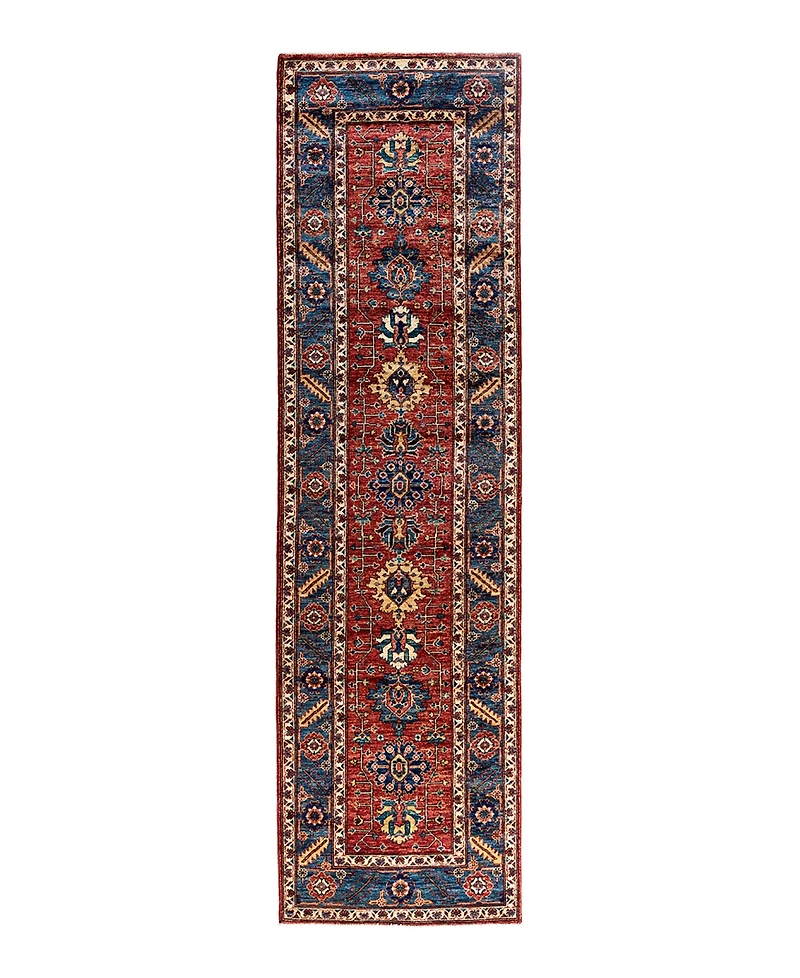 Adorn Hand Woven Rugs Serapi M1993 2'9"x9'10" Runner Area Rug