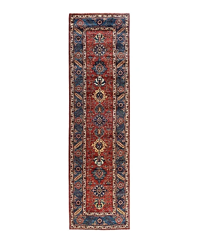 Adorn Hand Woven Rugs Serapi M1993 2'9"x9'10" Runner Area Rug