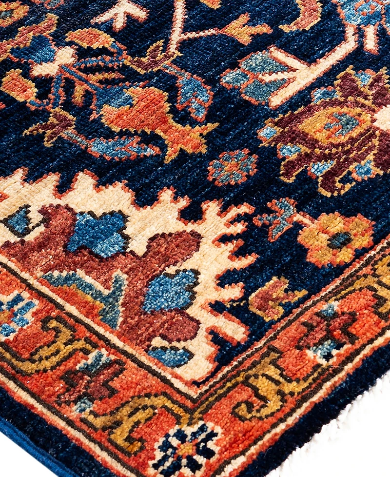 Adorn Hand Woven Rugs Serapi M1993 2'8"x11'4" Runner Area Rug