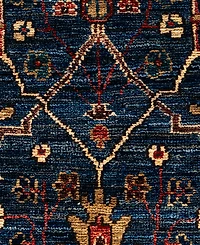 Adorn Hand Woven Rugs Serapi M1993 2'8"x10'4" Runner Area Rug
