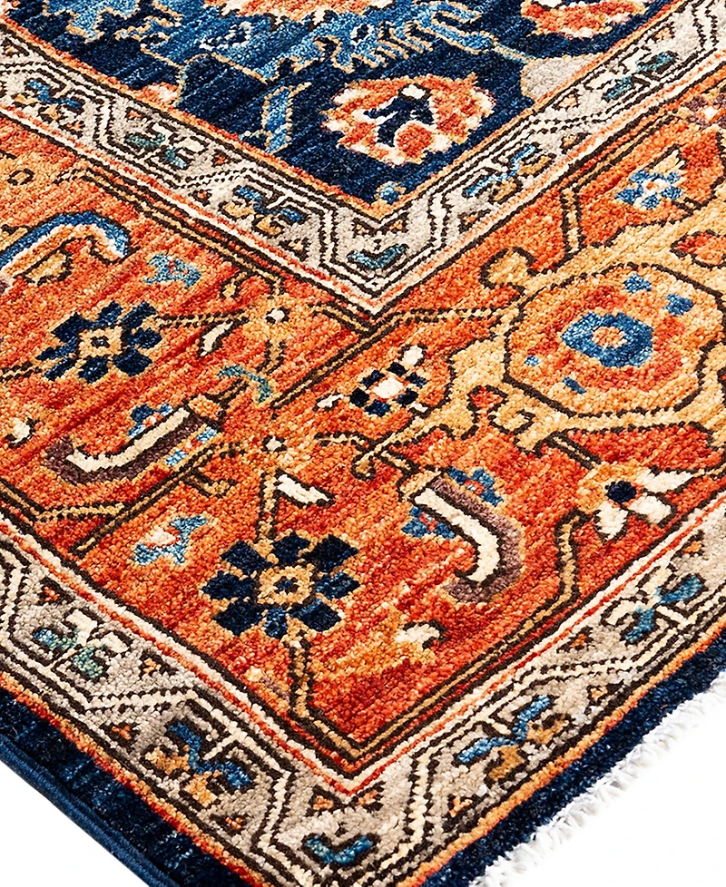 Adorn Hand Woven Rugs Serapi M1993 6'5"x9'1" Area Rug