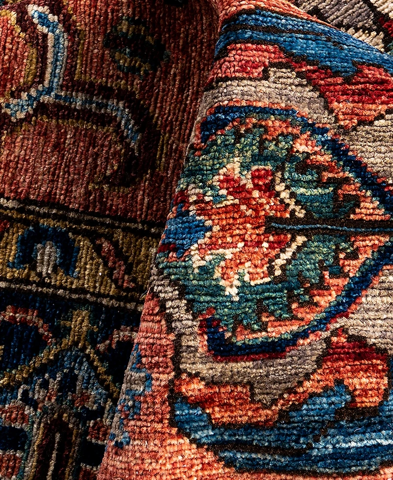 Adorn Hand Woven Rugs Serapi M1993 6'2"x9'2" Area Rug