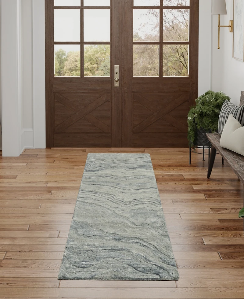 Nourison Home Graceful GRU01 2'3"x7'6" Runner Area Rug