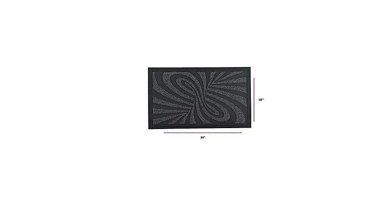 Superio Non-Slip Doormat for Entry, 18" x 30", Waterproof Mat