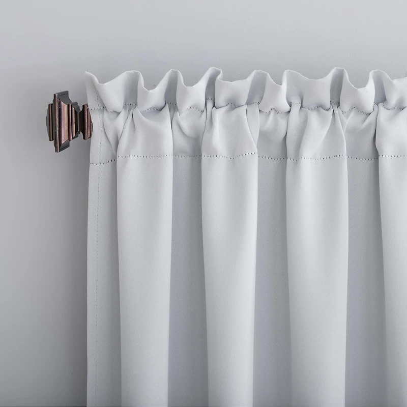 Preston Energy Saving Blackout Rod Pocket Curtain Panel