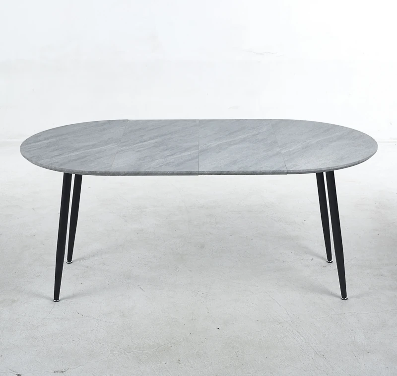 Streamdale Furniture Extensible Table: Dining, Office, Coffee, Metal Leg