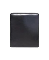 Streamdale 26" Backless Leather Counter Stools, 2-Pcs Set, Black