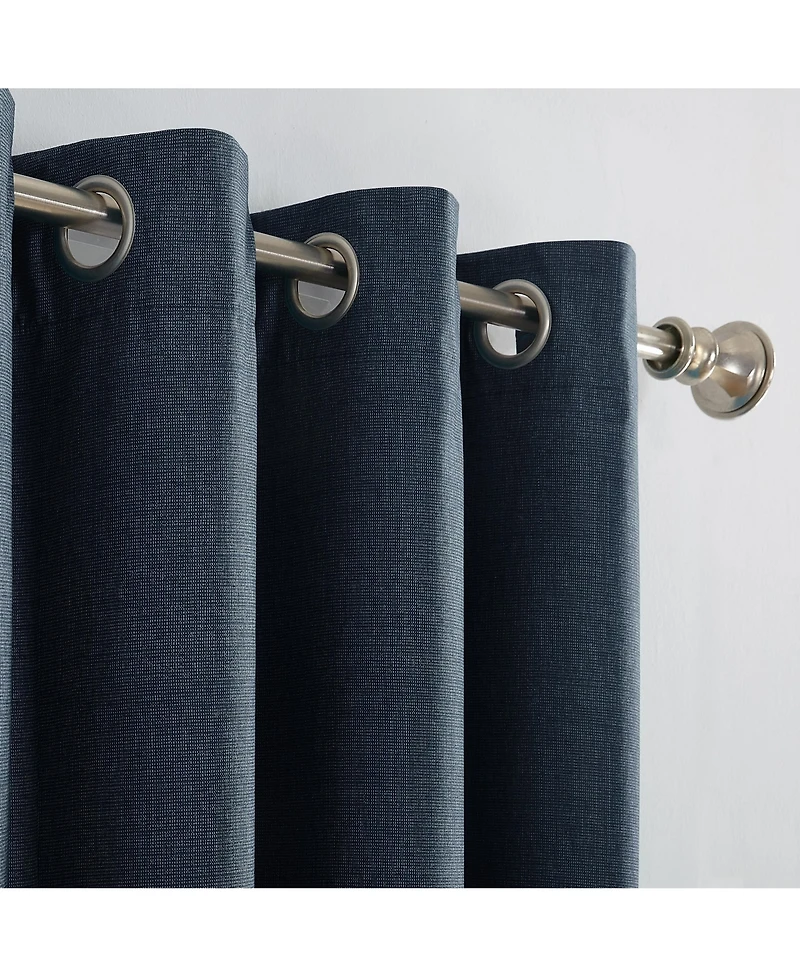 Duran Thermal Insulated 100% Blackout Grommet Curtain Panel