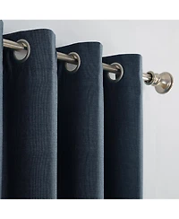 Duran Thermal Insulated 100% Blackout Grommet Curtain Panel