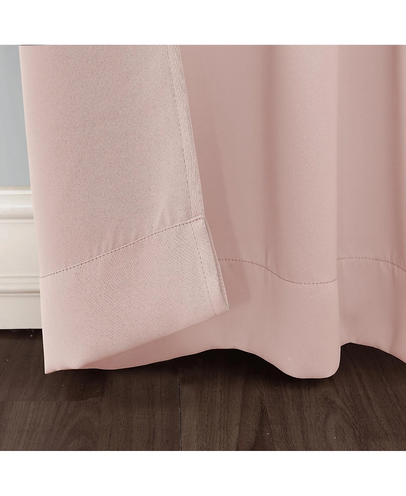 Preston Energy Saving Blackout Rod Pocket Curtain Panel