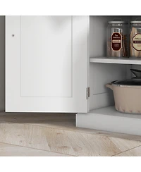 72" Tall Kitchen Pantry with Adjustable Storage