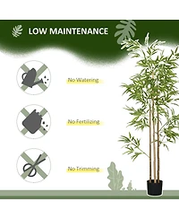 6ft Artificial Bamboo Plant