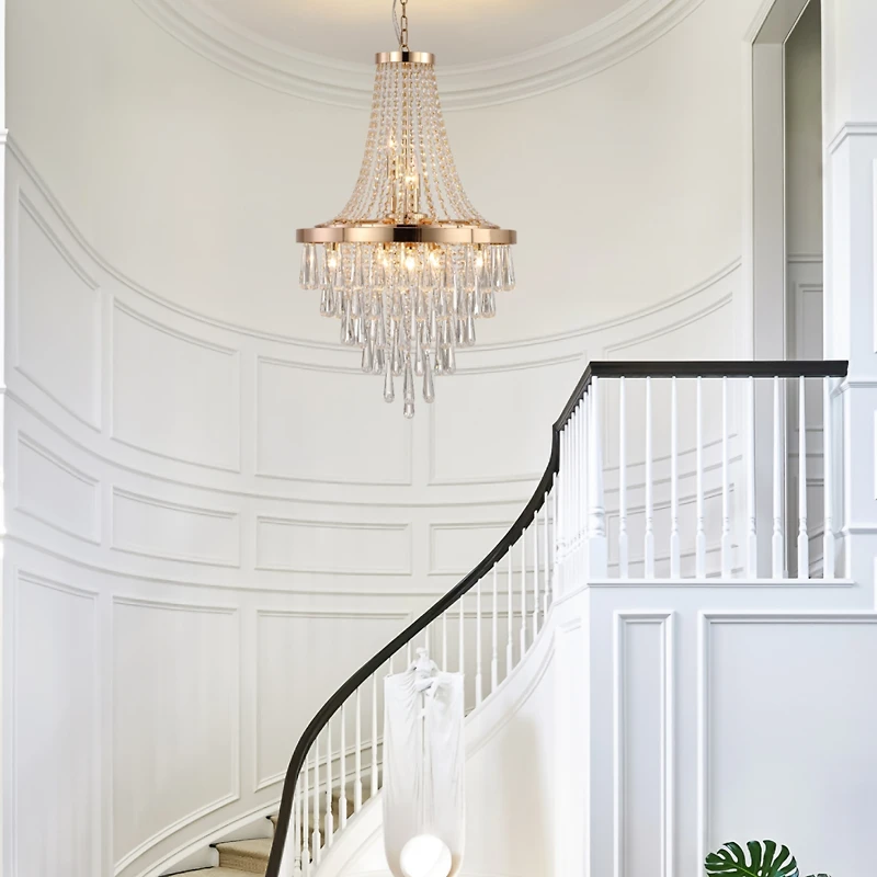 Streamdale Contemporary Crystal Chandeliers Luxury Lighting for Your Home