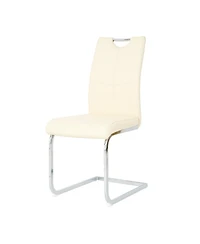 Streamdale Furniture Pu Upholstered Dining Chair (Set of 2)