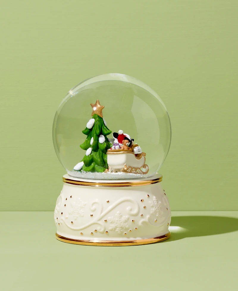 Lenox Mickey Mouse Snow Globe