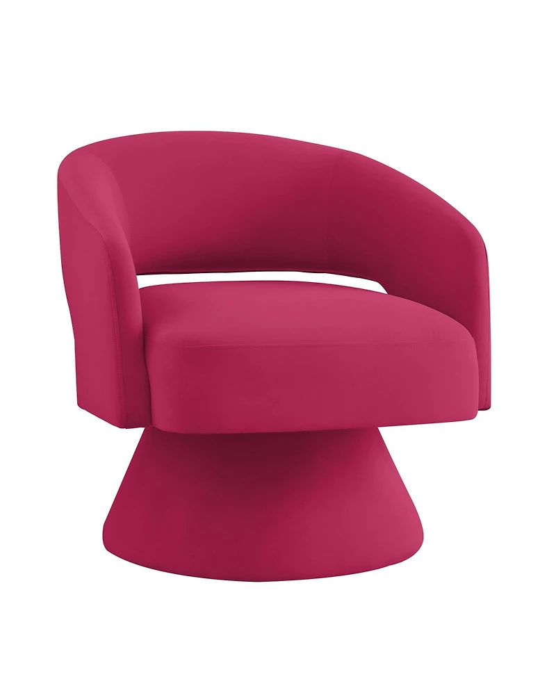 Streamdale Homerest Modern Swivel Chair, Rose Pink