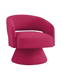 Streamdale Homerest Modern Swivel Chair, Rose Pink