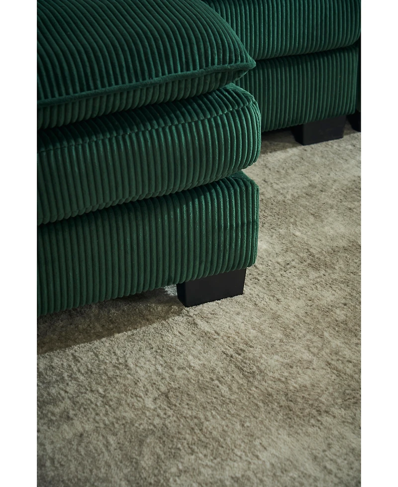 Streamdale U-Shaped Sectional Sofa (6-Seat) with Ottoman