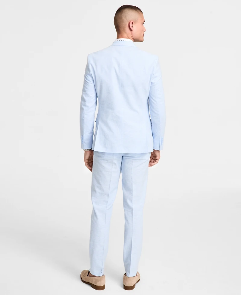 Bar Iii Men's Slim-Fit Linen Suit Jacket