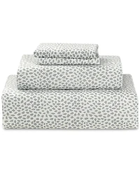 Sunham Microfiber Easy Care Printed -Pc. Sheet Set