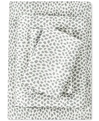 Sunham Microfiber Easy Care Printed -Pc. Sheet Set