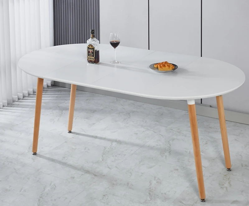Streamdale Furniture Multipurpose Extensible Table, 100-180x100x75 cm