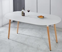 Streamdale Furniture Multipurpose Extensible Table, 100-180x100x75 cm