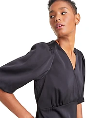 Boss Orange Women's Destina Surplice A-Line Dress