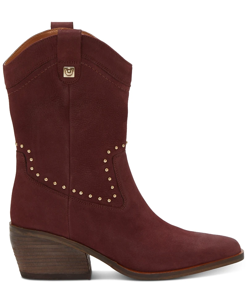 Lucky Brand Women's Cesiet Studded Cowboy Boots